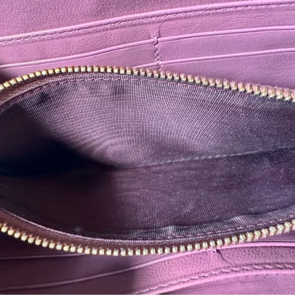 MIU MIU Wallet ribbon motif pink Patent Wallet - Picture 8 of 10